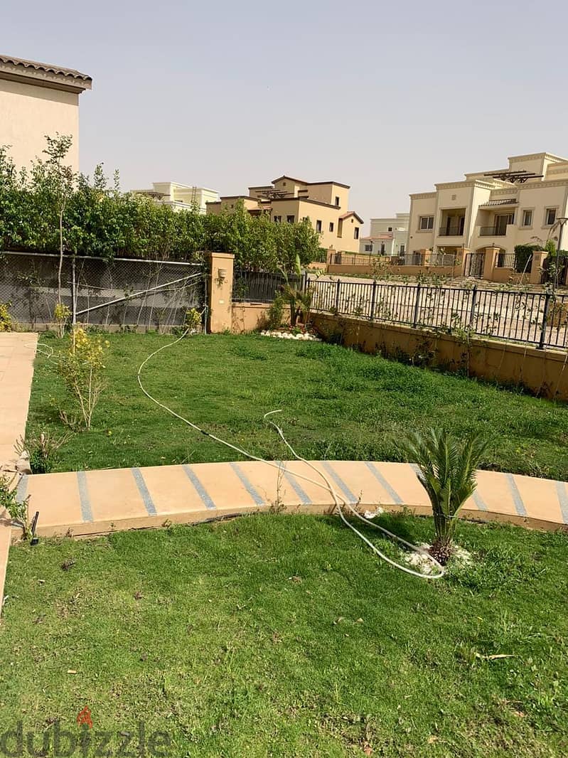 under market price semi furnished villa for rent in Mivida New Cairo 1