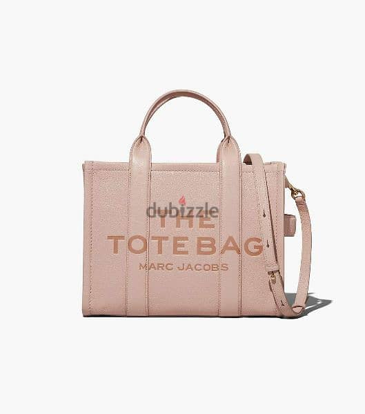 Marc Jacobs The Tote Traveler Leather Rose 2