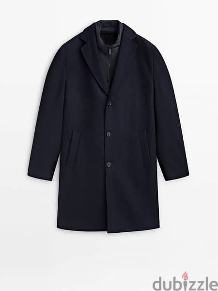 Brand new Massimo Dutti wool coat for men. 0