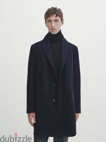 Brand new Massimo Dutti wool coat for men. 1