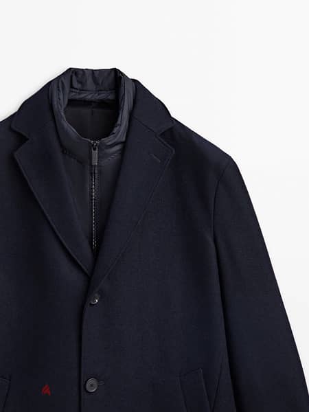 Brand new Massimo Dutti wool coat for men. 3