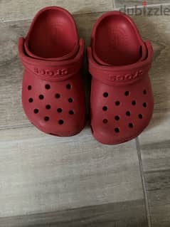 crocs new and used in a perfect condition