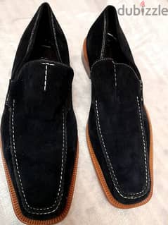 original shemoi with leather shoes made in Italy size 45