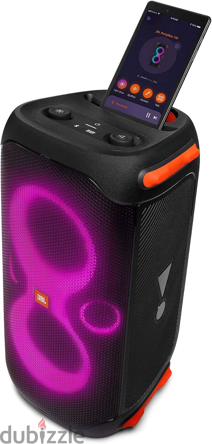 JBL Party Box 110 Portable Speaker | 160W Power + Travel Bag 0