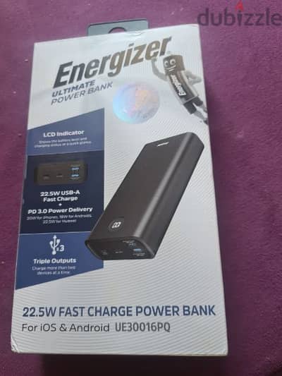 باور بنك energizer 30k