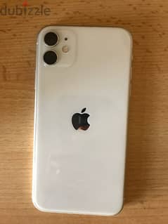 Iphone 11 64GB white - ايفون ١١ with the box