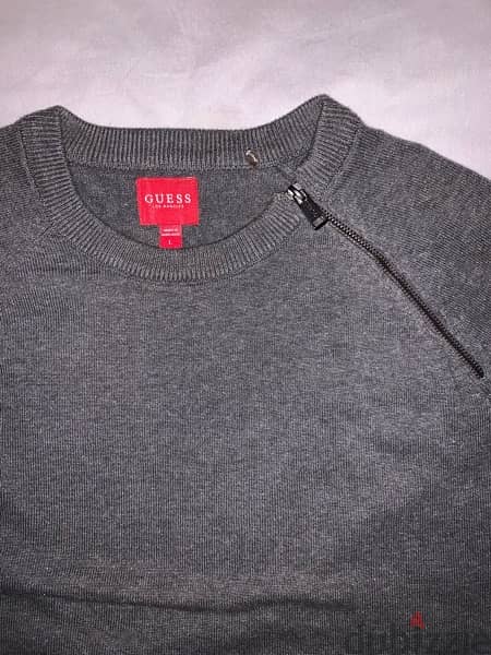 Guess Men’s Jumper Size Large In Excellent Condition العرض ٥٣ سم 3