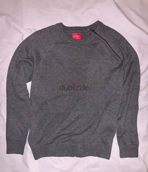 Guess Men’s Jumper Size Large In Excellent Condition العرض ٥٣ سم 7