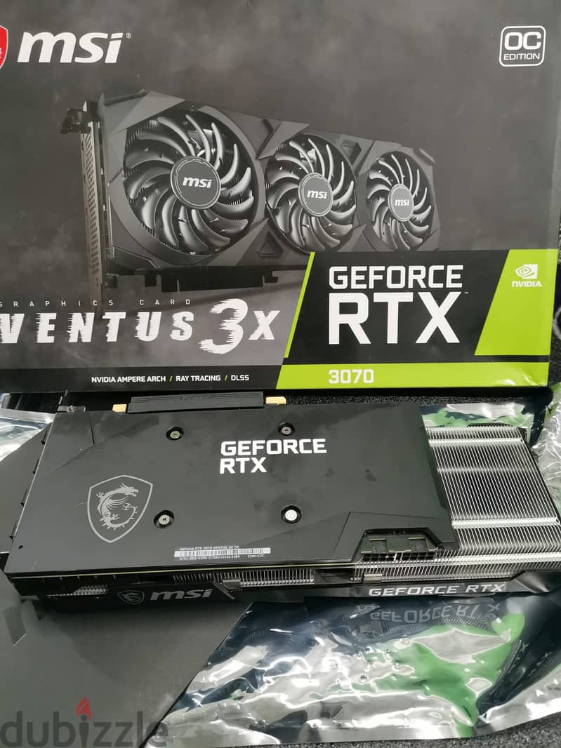 كرت شاشة Rtx 3070 8gb Msi كسر زيرو اكسسوارات و قطع غيار كمبيوتر