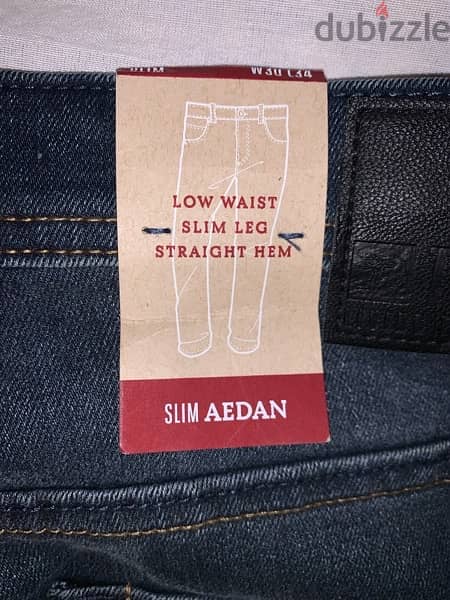 Tom Tailor Slim AEDAN  Jeans Low waist,slim leg,straight hem 30 L 34 6