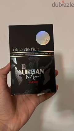 club de nuit urban man elixir used 5-8 ml with box
