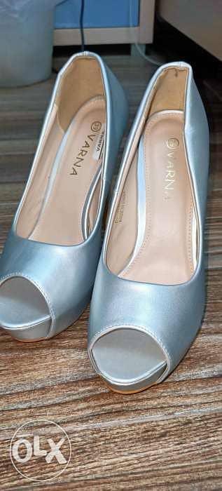 Silver shoes 2