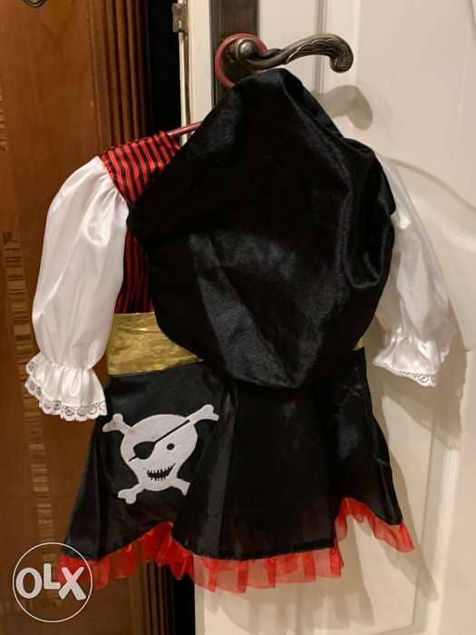 Pirate Girl Costume 1