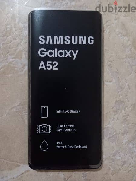 Samsung A52 128G 8Ram 3
