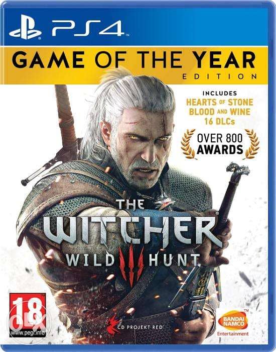 The Witcher 3 Game of the Year edition PS4 0