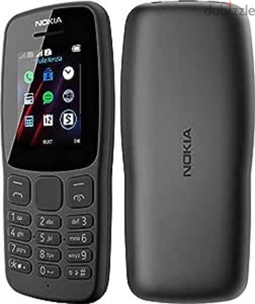 Nokia 106 Dual SIM + Earbuds M20. الحق عرض ال 1