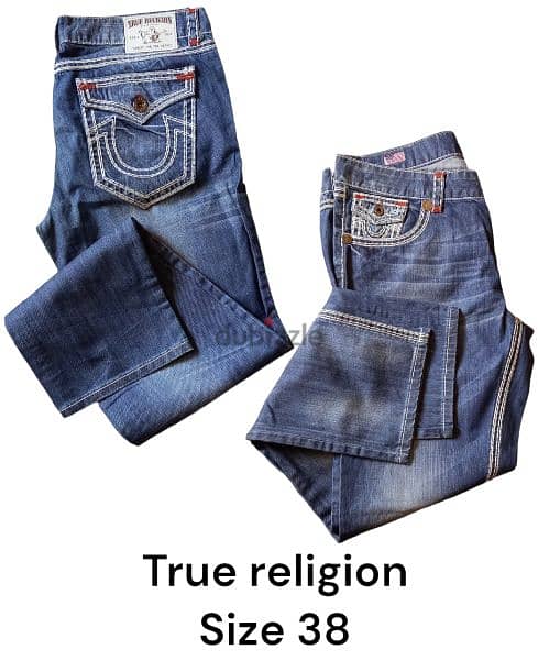 true religion & levis men trousers original 100% 3