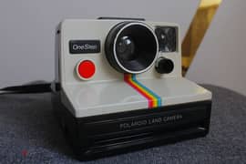 Polaroid OneStep SX-70 with flash