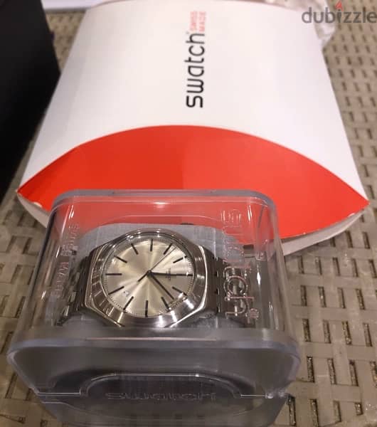 Brand new Swiss watch in its box 2