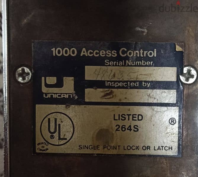 كالون باب Simplex (Unican) 1000 Series Digital Lock 4