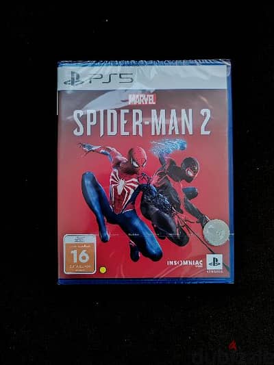 Marvel Spiderman 2 (PS5) عربي جديدة متبرشمة