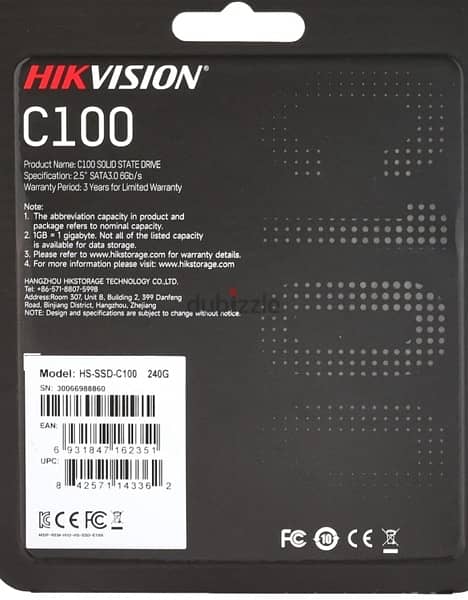 ssd hikvision 240g 1