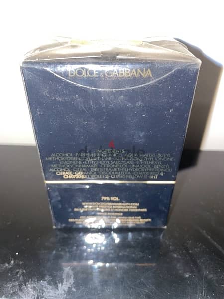 Dolce & Gabbana the only one original perfume from france 1