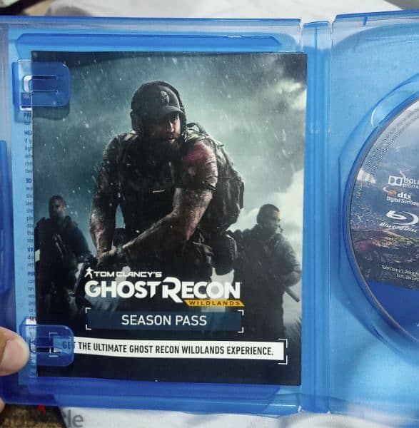 CD Game Ghost Recon PS4 1
