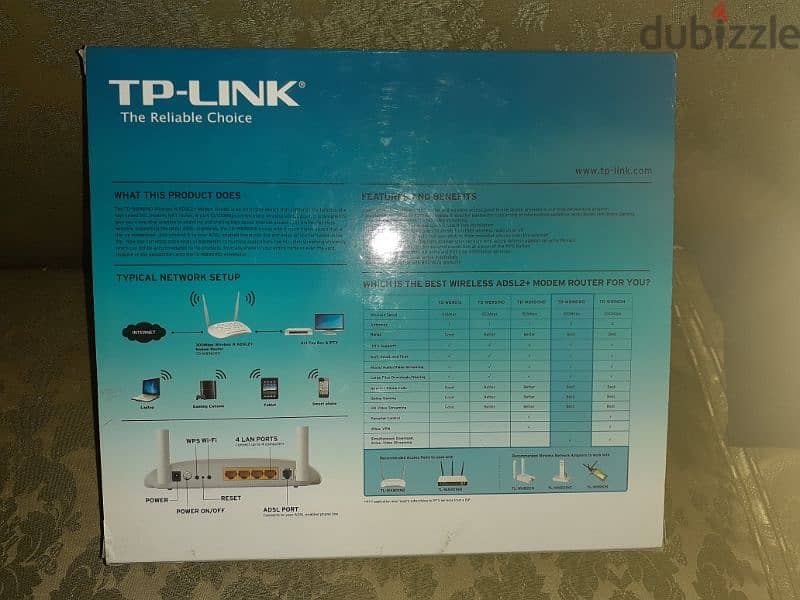 Router TP-LINK 300 mbps ND 5