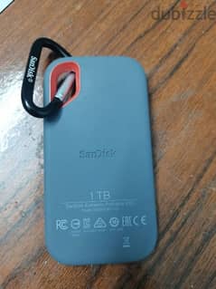 Sandisk extreme 1t ssd portable type_c 0