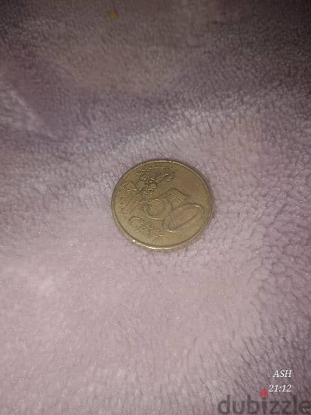 50سنت يورو فرنسا 1999 0