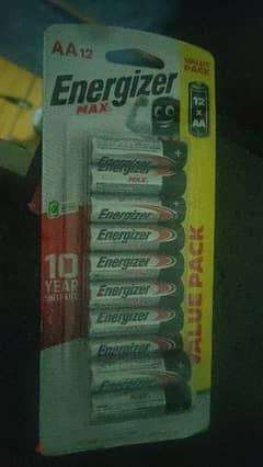 Energizer AA 12 Batteries Pack 0