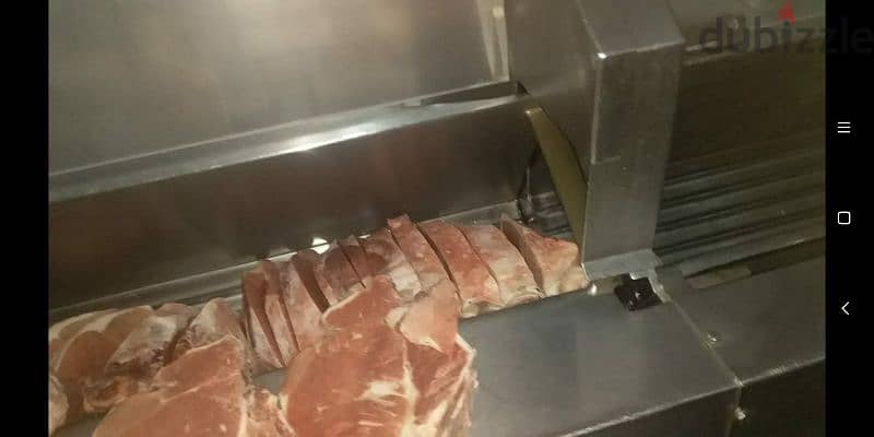 ماكينة تقطيع اللحوم المجمدة ماركة هولاكو 2