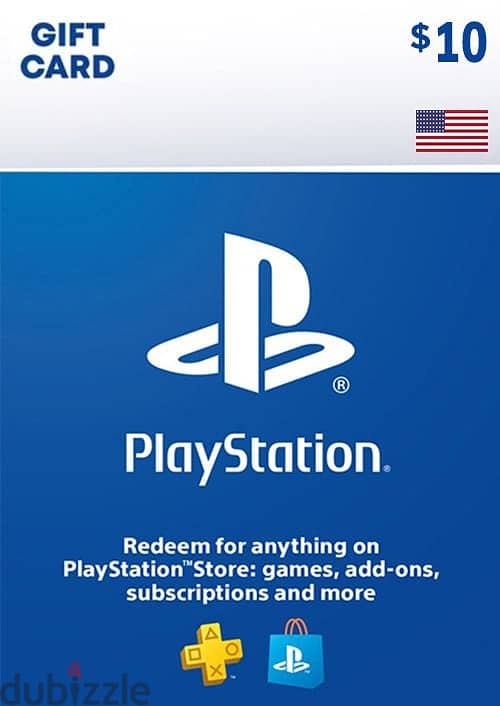 10$ usd Playstation store card 2