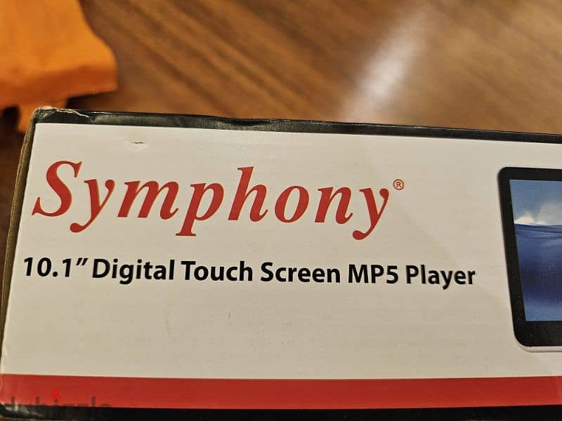 بالضمان Symphony Digital Touch Screen MP5 Player لم تستخدم 4