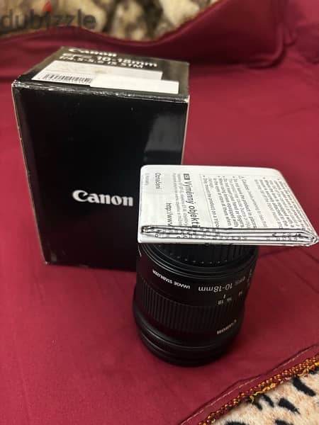 Canon EF-S 10-18mm f/4.5-5.6 IS STM+ K&F Filter 1