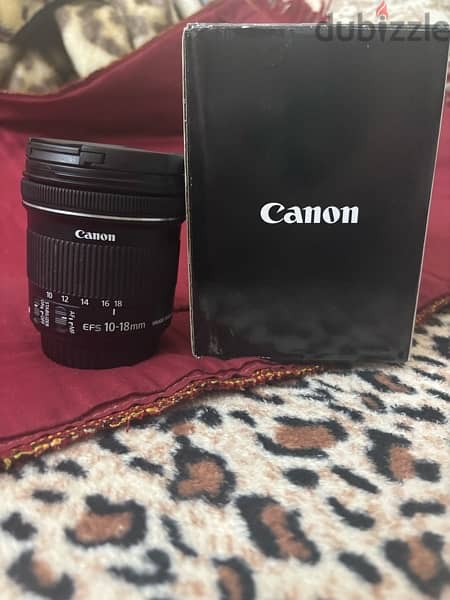 Canon EF-S 10-18mm f/4.5-5.6 IS STM+ K&F Filter 3