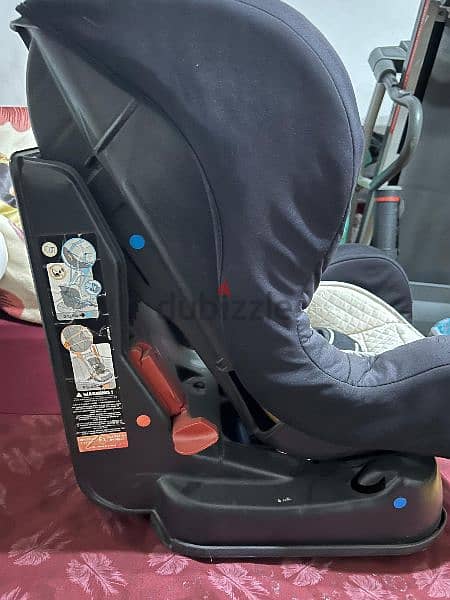 mothercare car seat, adjustable - كرسي اطفال للسيارة، متغير الاوضاع 4