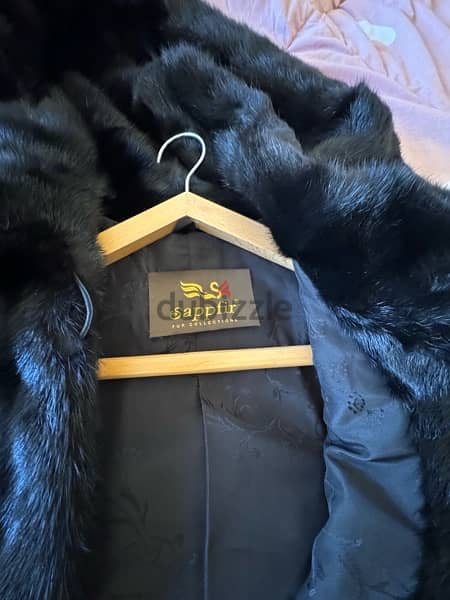 (تم تخفيض السعر لسرعة البيع) بالطو فرو منك Mink fur coat 3