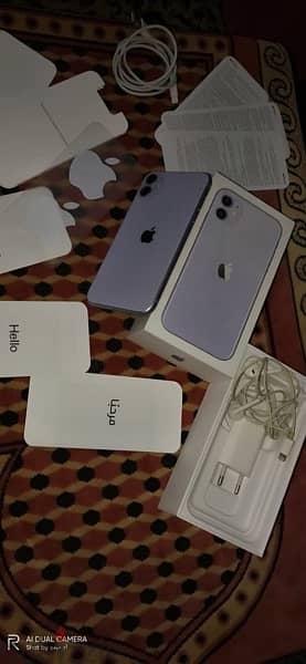 iPhone 11 in very good condition with all original components 64g اقرء 2