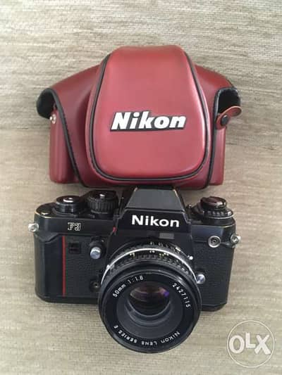 Nikon F3 film camera&50 mm1:1.8 Lens&Moto Drive