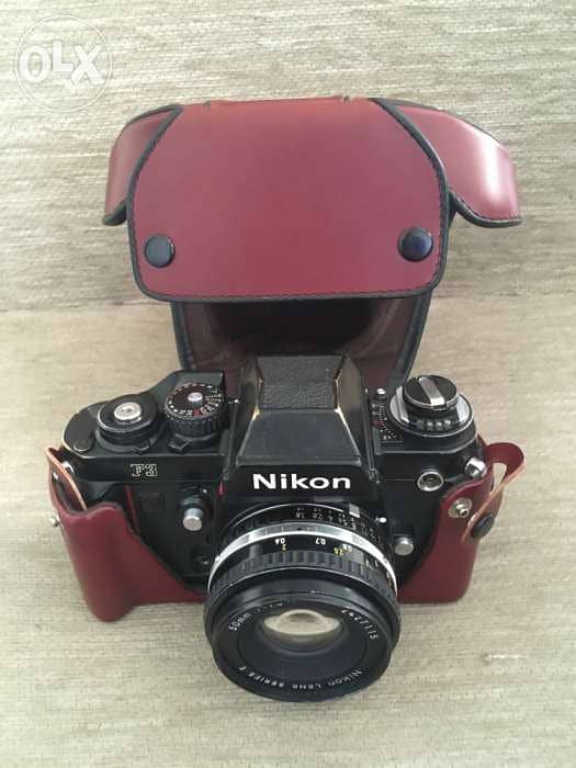 Nikon F3 film camera&50 mm1:1.8 Lens&Moto Drive 2