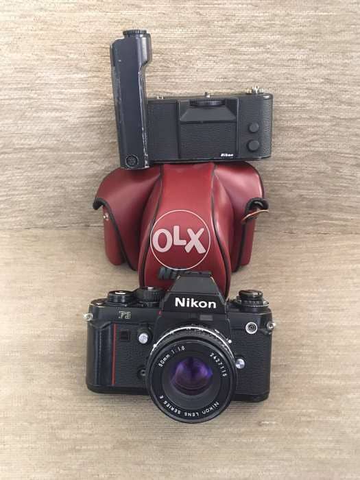 Nikon F3 film camera&50 mm1:1.8 Lens&Moto Drive 4