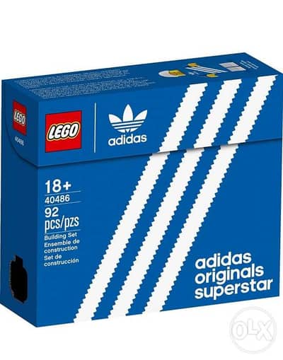 Lego  Mini Adidas Originals Superstar Set 40486