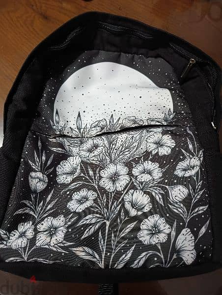 Moon and Flowers Bag 1