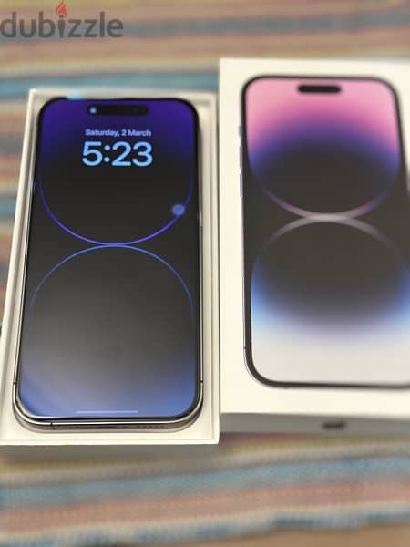 Iphone 14 pro purple 256 5