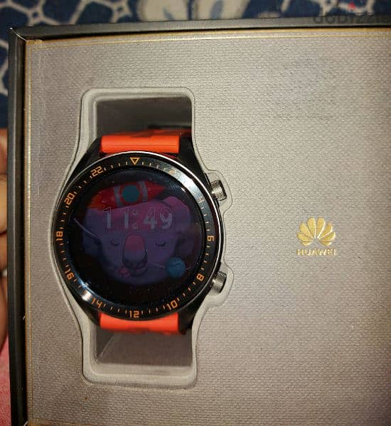 ساعة ذكية HUAWEI WATCH GT

46mm برتقالي 8