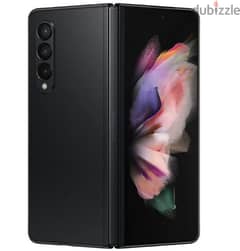 Galaxy Z Fold3 5G without box never used no any scratches on scr مم