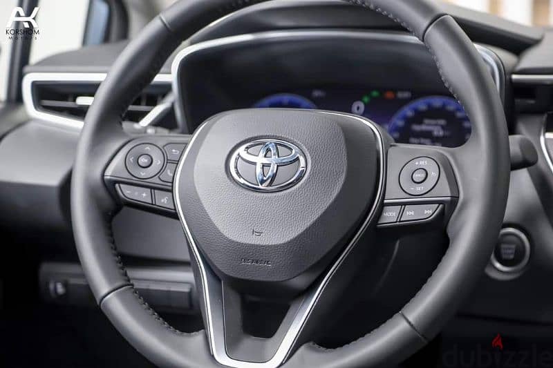 Toyota Corolla 2024 zeroo لدى معارض قرشم موتورز 1