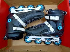 skate cougar 307 , size 45 , reflective laces